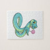 Slanke met Lollipop Legpuzzel (Horizontaal)