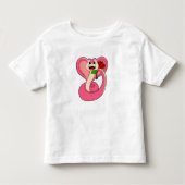 Slanke met Roos Kinder Shirts (Voorkant)