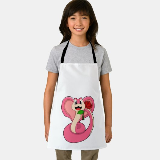 Slanke met Roos Schort (Insitu)