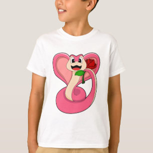Slanke met Roos T-shirt