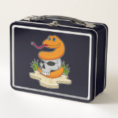 Slanke met schedel (Voorkant)