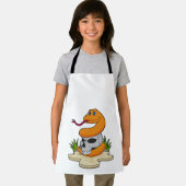 Slanke met schedel schort (Insitu)