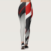 "Slanke minimalistische communicatie Logo - zwart, Leggings (Achterkant)
