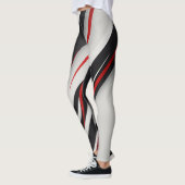 "Slanke minimalistische communicatie Logo - zwart, Leggings (Links)