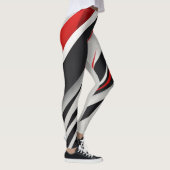 "Slanke minimalistische communicatie Logo - zwart, Leggings (Rechts)