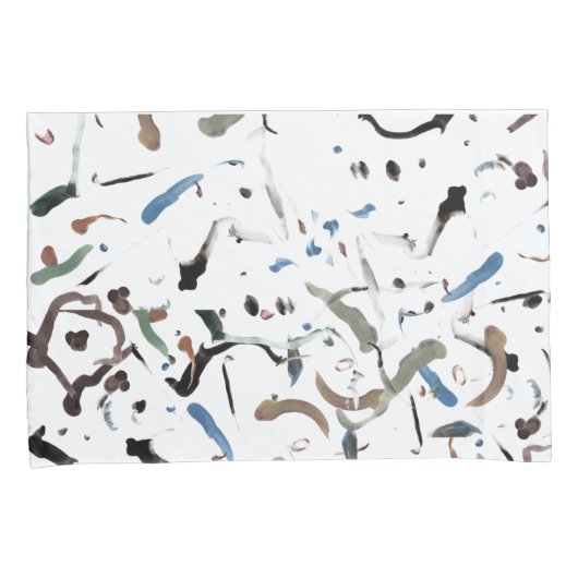 Slanke moderne Abstracte kussensloop Sham Set (Voorkant-Rechts)