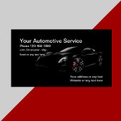 Slanke moderne auto-industrie visitekaartje