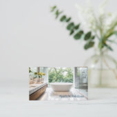 Slanke moderne badkamer Home Verbeteringen Visitekaartje (Staand voorkant)