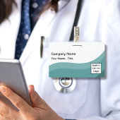 Slanke moderne bedrijf Logo Personeelsnaam Badges