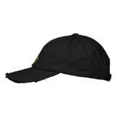 Slanke moderne golfkar minimalistisch geborduurde pet (Links)