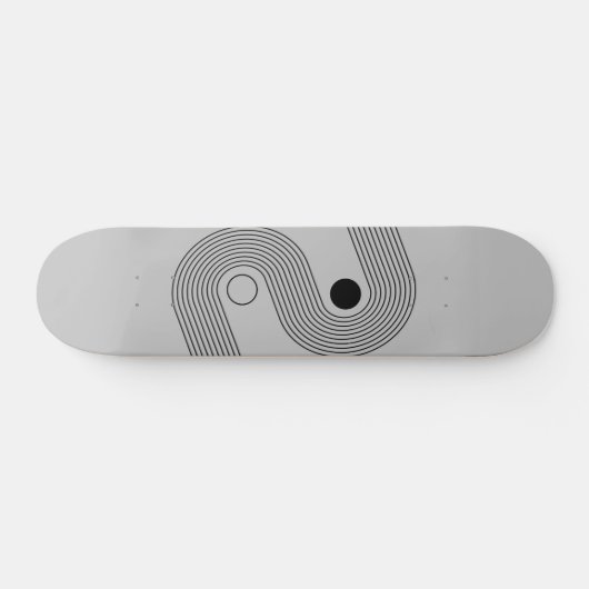 Slanke ogen persoonlijk skateboard (Horizontaal)