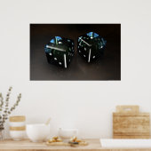 Slanke ogen poster (Keuken)