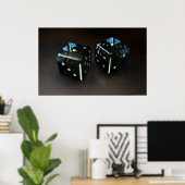 Slanke ogen poster (Thuiskantoor)