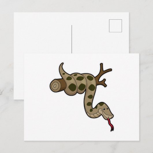 Slanke op Branch Briefkaart (Voorkant / Achterkant)