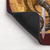 Slanke op een zwaard muismat (Hoek)