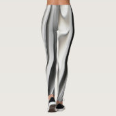 Slanke print van gesmolten staal leggings (Achterkant)