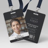Slanke professionele foto Corporate Kantoor Identi Badge