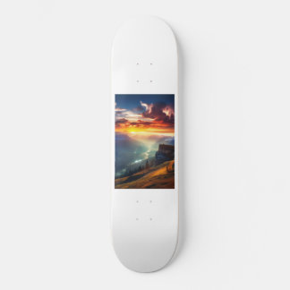 Slanke Ride White Skateboard