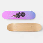 Slanke&Roos: marmer Persoonlijk Skateboard (Horizontaal)