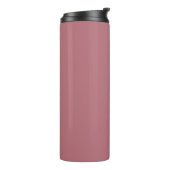 Slanke Roze Gouden Thermische Bekerglas voor Warme Thermosbeker (Gedraaid links)