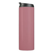 Slanke Roze Gouden Thermische Bekerglas voor Warme Thermosbeker (Geroteerd rechts)