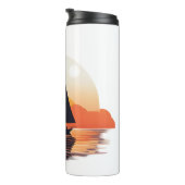 Slanke RVS Thermische Tumbler Thermosbeker (Geroteerd rechts)