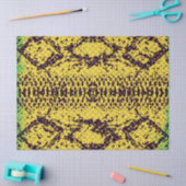 Slanke Scales Effect met roze lijnen ontkoppelen Tissuepapier (Craft)