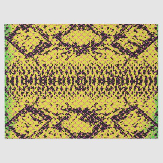 Slanke Scales Effect met roze lijnen ontkoppelen Tissuepapier (Voorkant)