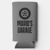 Slanke Seltzer Koelboxxen voor man grot autogarage Seltzer Blikjeskoeler (Achterkant)