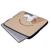 Slanke Shield Laptophoes – Stijlvolle Bescherming Laptop Sleeve (Voorkant onderkant)