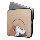 Slanke Shield Laptophoes – Stijlvolle Bescherming Laptop Sleeve (Voorkant Links)