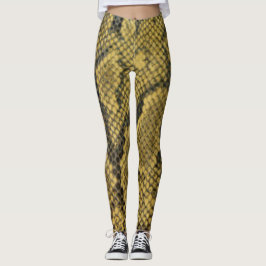 Slanke Skin Pattern Print Design Leggings
