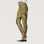 Slanke Skin Pattern Print Design Leggings (Links)