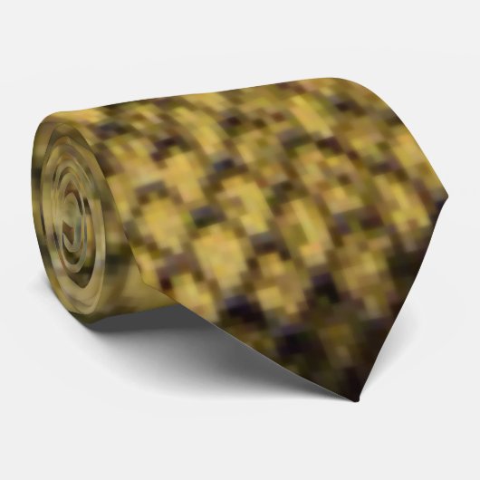 Slanke Skin Pattern Print Design Stropdas (Opgerold)