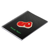 Slanke slagersbiefstuk notitieboek (Linkerzijde)