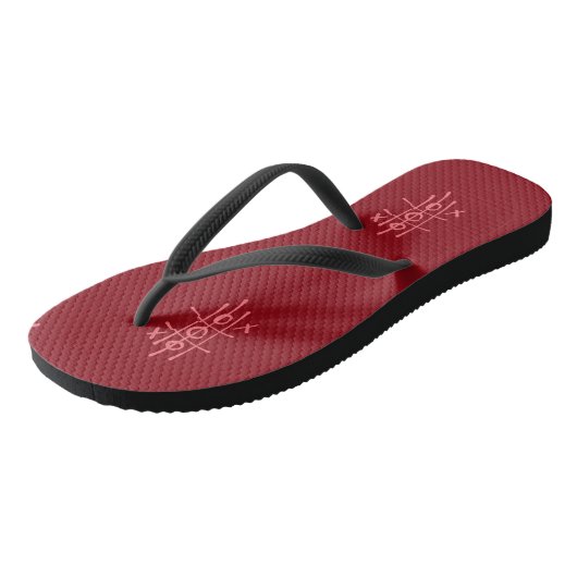 Slanke Slippers voor Volwassenen Teenslippers (Schuin)