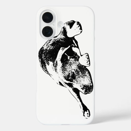 Slanke sluimer in fijne lijntjes Case-Mate iPhone case (Achterkant)