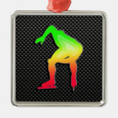 Slanke snelheid metalen ornament (Voorkant)