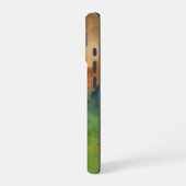 Slanke sportwagen Silhouette Telefoonhoes iPhone 16 Hoesje (Linkerkant)