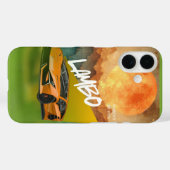 Slanke sportwagen Telefoonhoes – Duurzame, stijlvo Case-Mate iPhone Case (Achterkant (horizontaal))