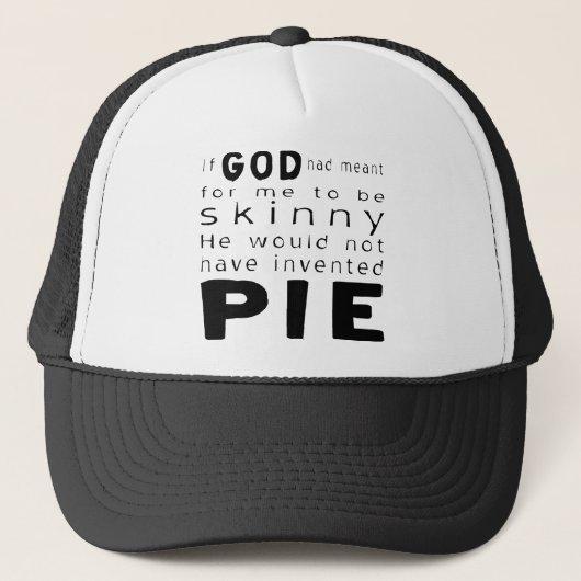 Slanke Taart Trucker Pet (Voorkant)