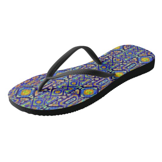 Slanke teenslippers voor volwassenen (Schuin)