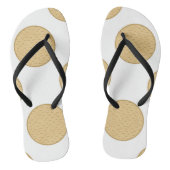 Slanke teenslippers voor volwassenen (Voetbed)