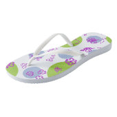 Slanke teenslippers voor volwassenen (Schuin)