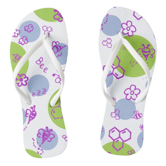 Slanke teenslippers voor volwassenen (Voetbed)
