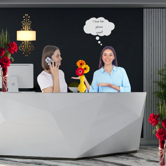 Slanke "Thank my lucky stars" Zilveren Zwarte Ster Case-Mate iPhone Case