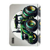 Slanke tractor Iowa Magneet (Verticaal)