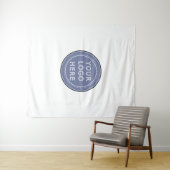 Slanke, verfijnde & gepersonaliseerde binder wandkleed (In Situ (horizontaal))