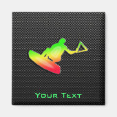 Slanke Wakeboarder Magneet (Voorkant)