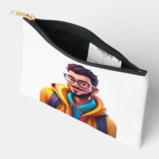 "Slanke zaktas met uniek ontwerp" Etui (Open)